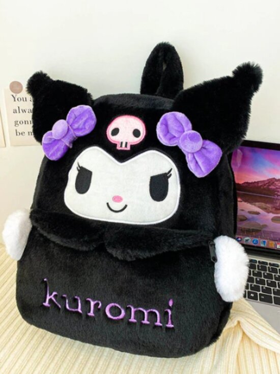 Kuromi Plush Backpack main image 4